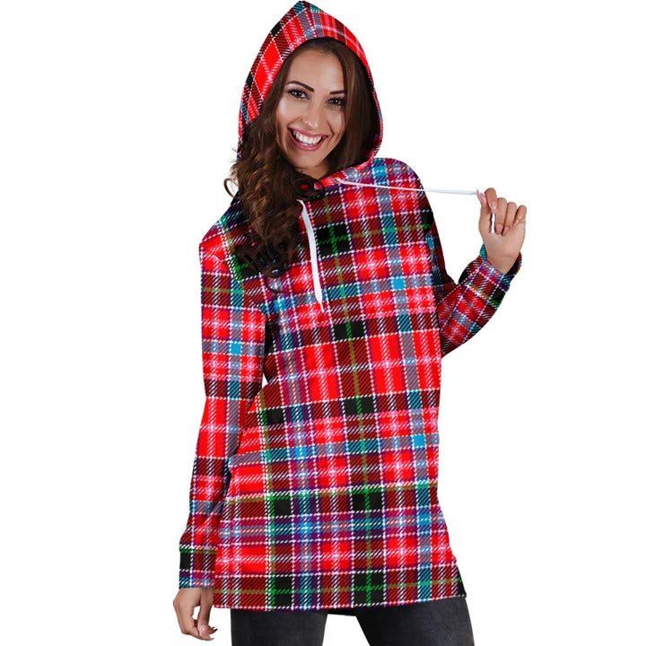 Scottish Aberdeen District Clan Tartan Hoodie Dress