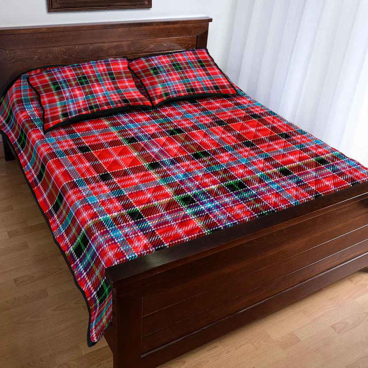 Scottish Aberdeen District Clan Tartan Quilt Bed Set Tartan Plaid 4