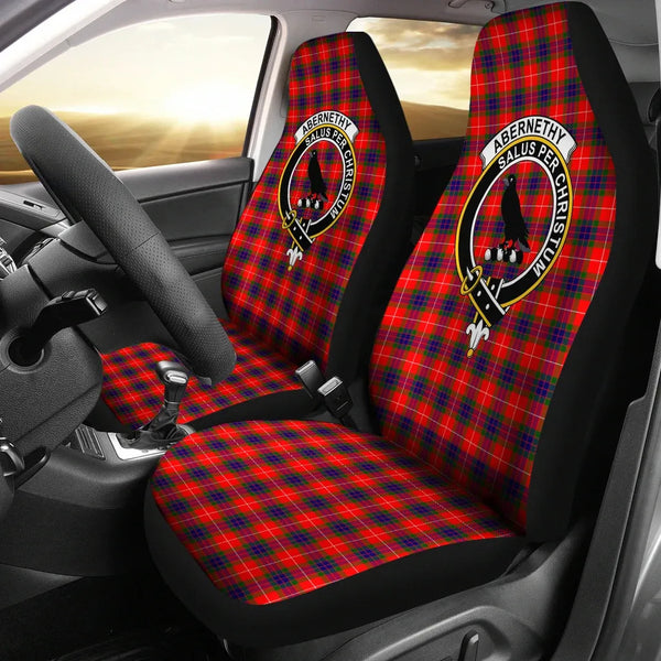 Scottish Abernethy Clan Crest Tartan Car Seat Covers 2