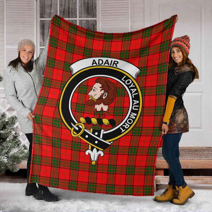 Scottish Adair Clan Crest Tartan Blanket Tartan Plaid 5