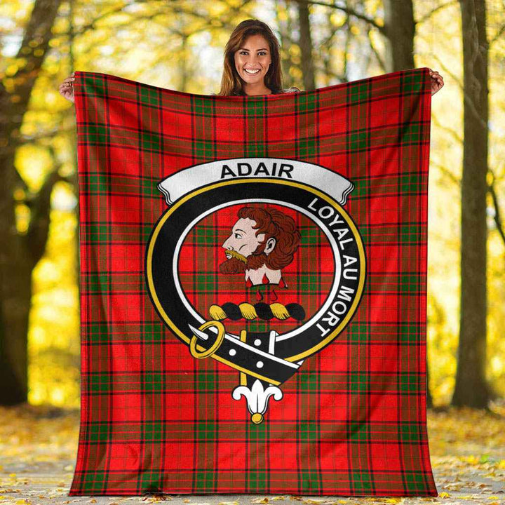 Scottish Adair Clan Crest Tartan Blanket Tartan Plaid 6