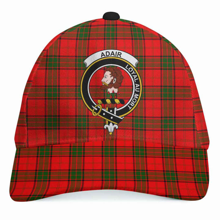 Scottish Adair Clan Crest Tartan Cap Tartan Plaid 1