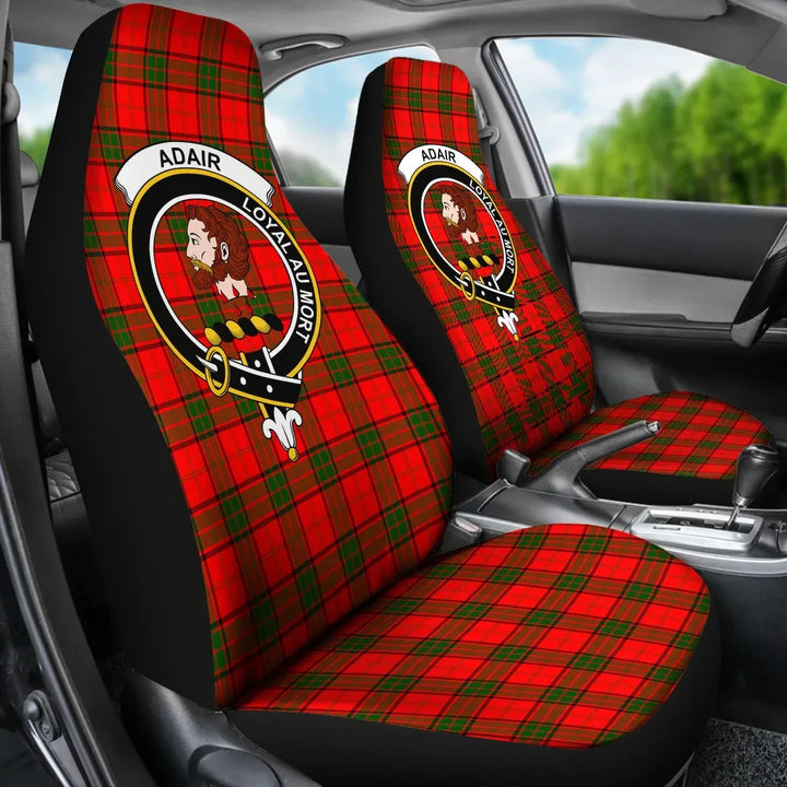Scottish Adair Clan Crest Tartan Car Seat Covers 3