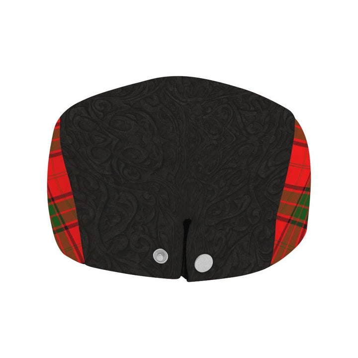 Scottish Adair Clan Crest Tartan Flat Cap - Scratch Style Tartan Plaid 4