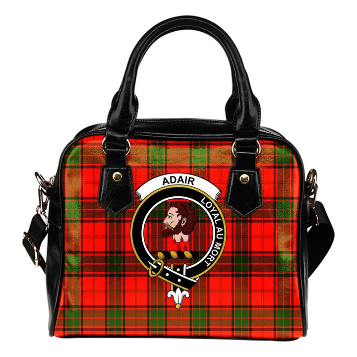 Scottish Adair Clan Crest Tartan Shoulder Handbag Tartan Plaid 1