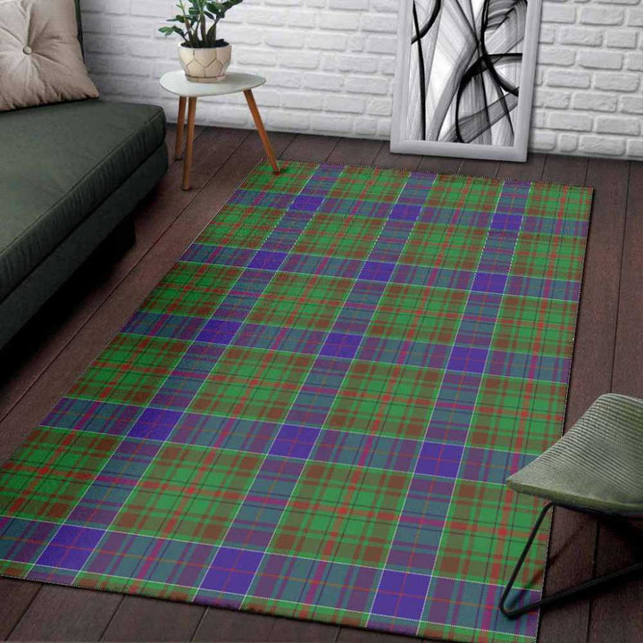 Scottish Adam Clan Tartan Area Rug Tartan Plaid 3