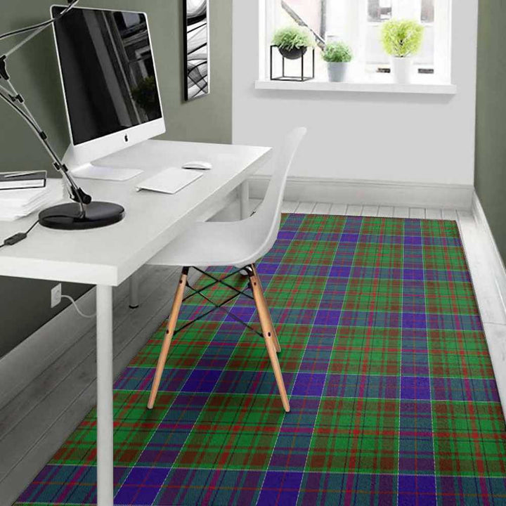 Scottish Adam Clan Tartan Area Rug Tartan Plaid 4