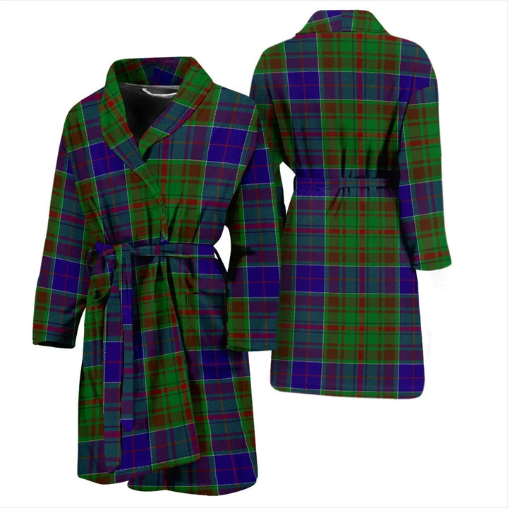 Scottish Adam Clan Tartan Bathrobe 3