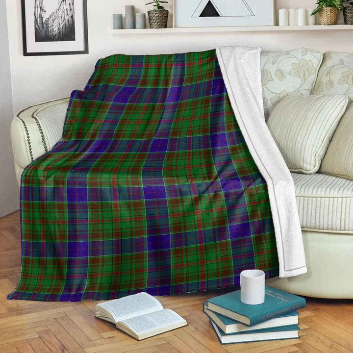 Scottish Adam Clan Tartan Blanket Tartan Plaid 2