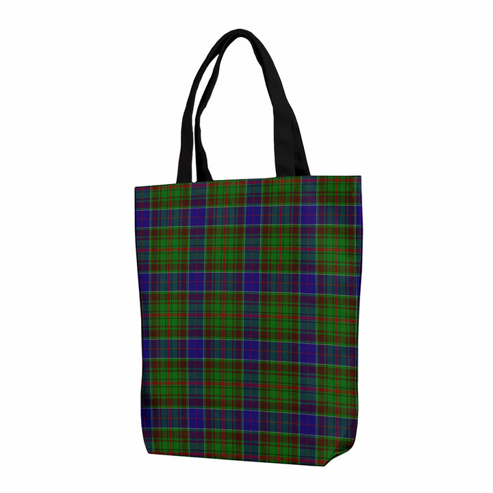 Scottish Adam Clan Tartan Canvas Bag With Shoulder Strap Tartan Plaid 1