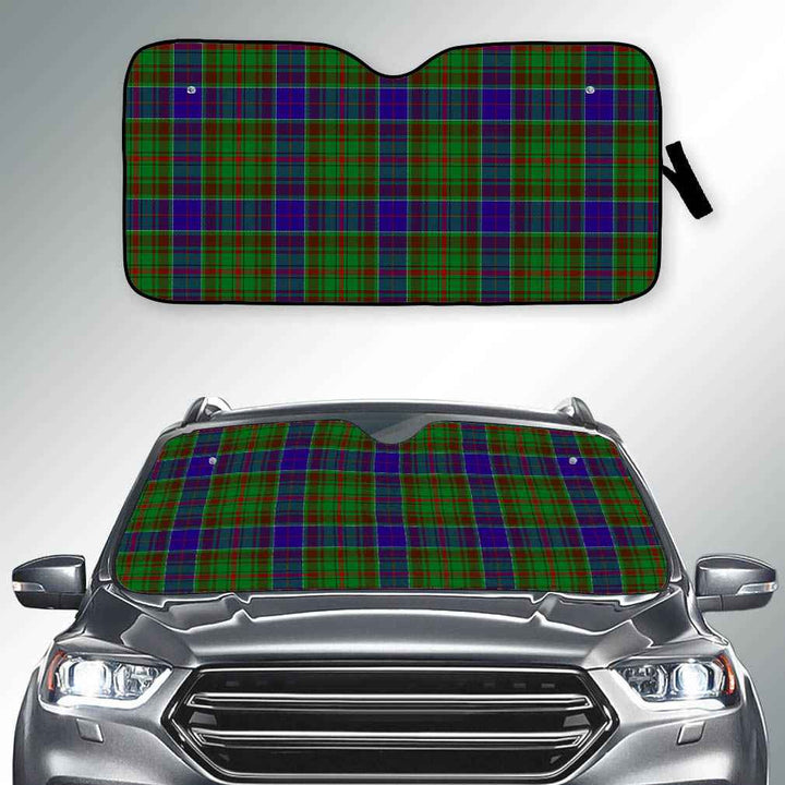 Scottish Adam Clan Tartan Car Windshield Sun Shade Tartan Plaid 2