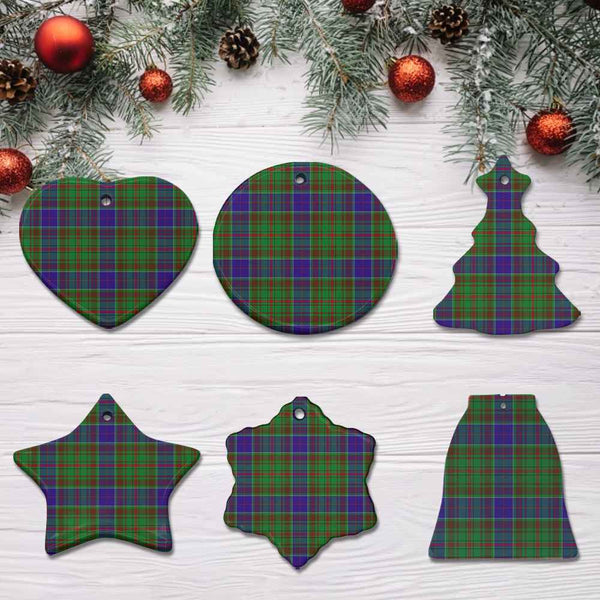 Scottish Adam Clan Tartan Ceramic Ornament All Tartan Plaid