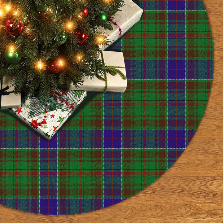 Scottish Adam Clan Tartan Christmas Tree Skirt No Tassels 2 Tartan Plaid