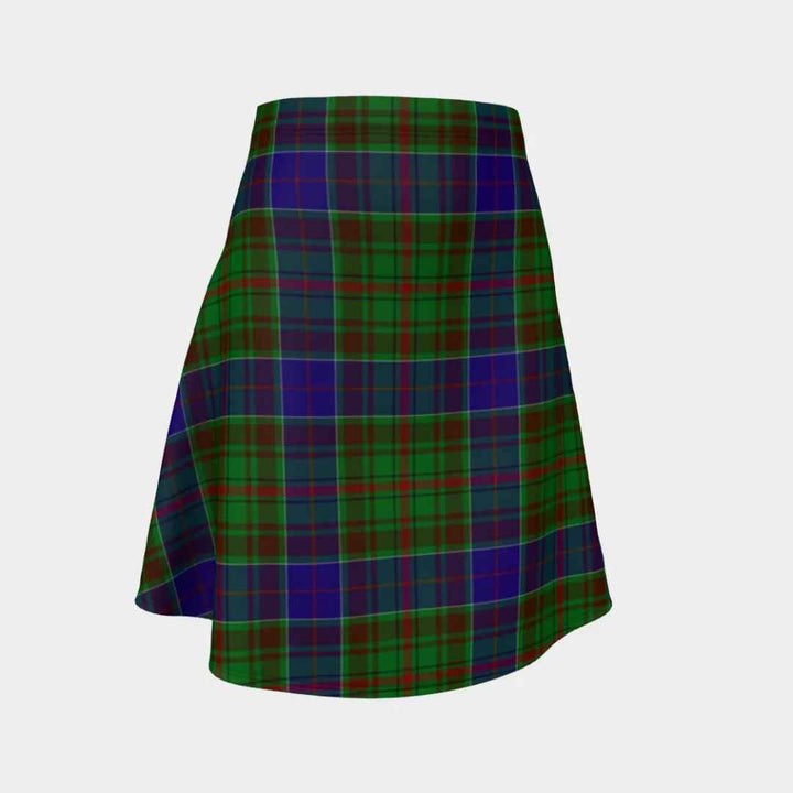 Scottish Adam Clan Tartan Flare Skirt Tartan Plaid 1