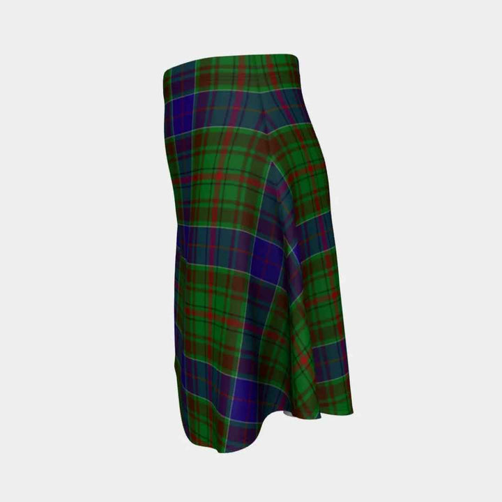 Scottish Adam Clan Tartan Flare Skirt Tartan Plaid 2