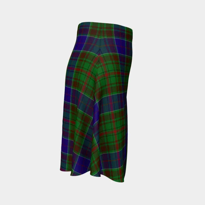 Scottish Adam Clan Tartan Flare Skirt Tartan Plaid 3