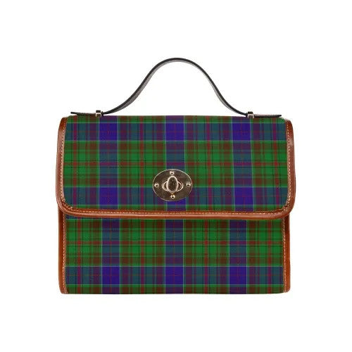 Scottish Adam Clan Tartan Waterproof Canvas Bag Tartan Plaid 2