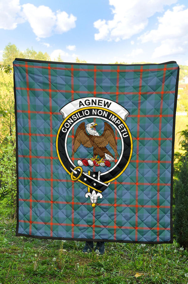 Scottish Agnew Ancient Clan Crest Tartan Quilt Tartan Plaid 2