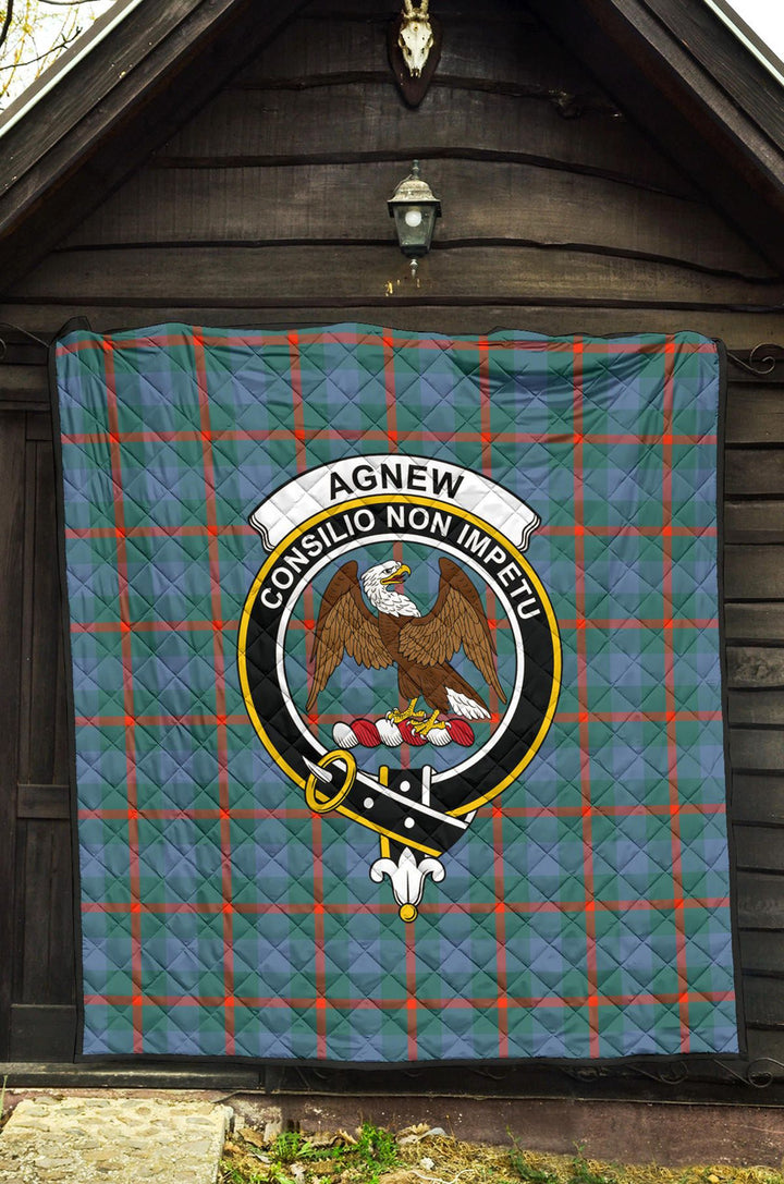 Scottish Agnew Ancient Clan Crest Tartan Quilt Tartan Plaid 3