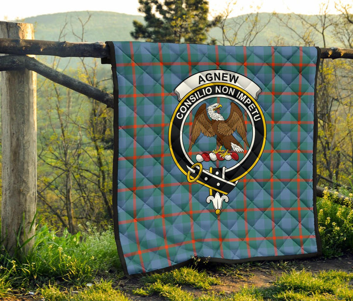 Scottish Agnew Ancient Clan Crest Tartan Quilt Tartan Plaid 6