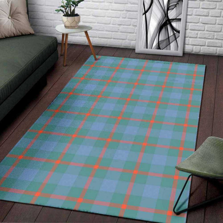 Scottish Agnew Ancient Clan Tartan Area Rug Tartan Plaid 3