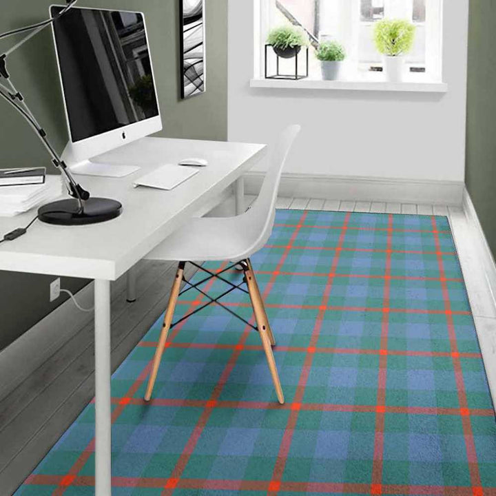 Scottish Agnew Ancient Clan Tartan Area Rug Tartan Plaid 4