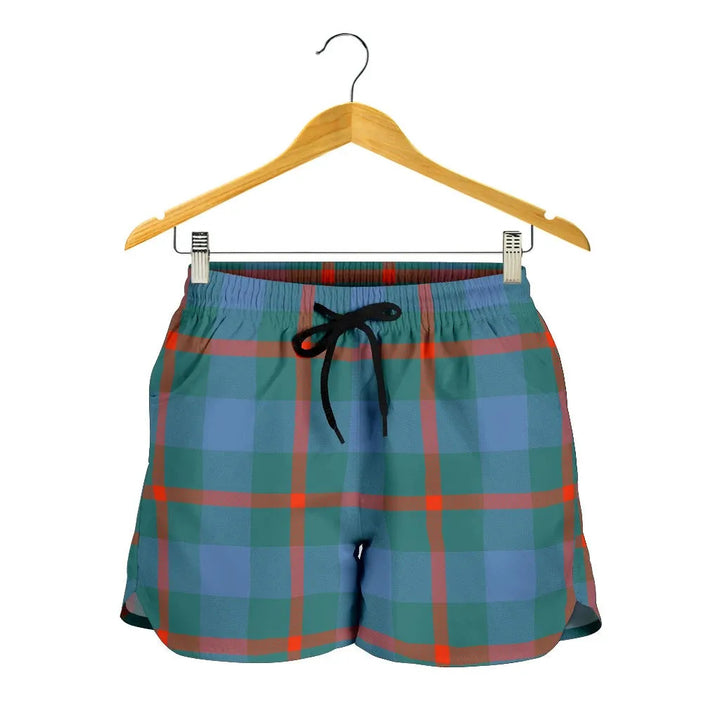 Scottish Agnew Ancient Clan Tartan Women Shorts