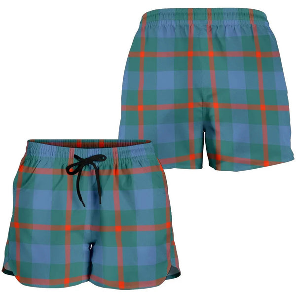 Scottish Agnew Ancient Clan Tartan Women Shorts