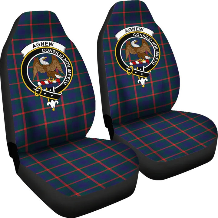 Scottish Agnew Clan Crest Tartan Car Seat Covers 4