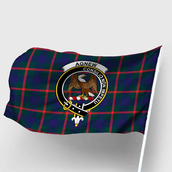 Scottish Agnew Clan Crest Tartan Flag Parade Tartan Plaid 2