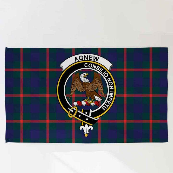 Scottish Agnew Clan Crest Tartan Flag Parade Tartan Plaid 3