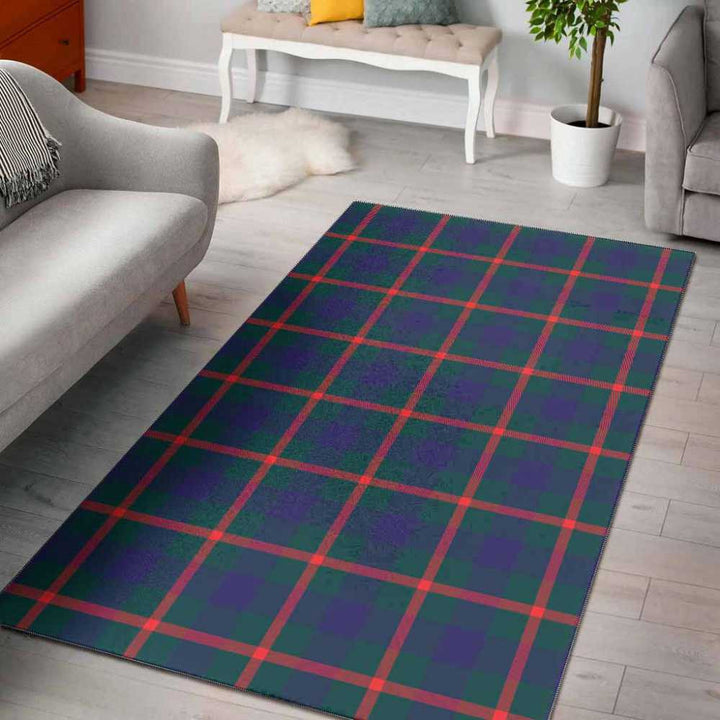 Scottish Agnew Modern Clan Tartan Area Rug Tartan Plaid 1