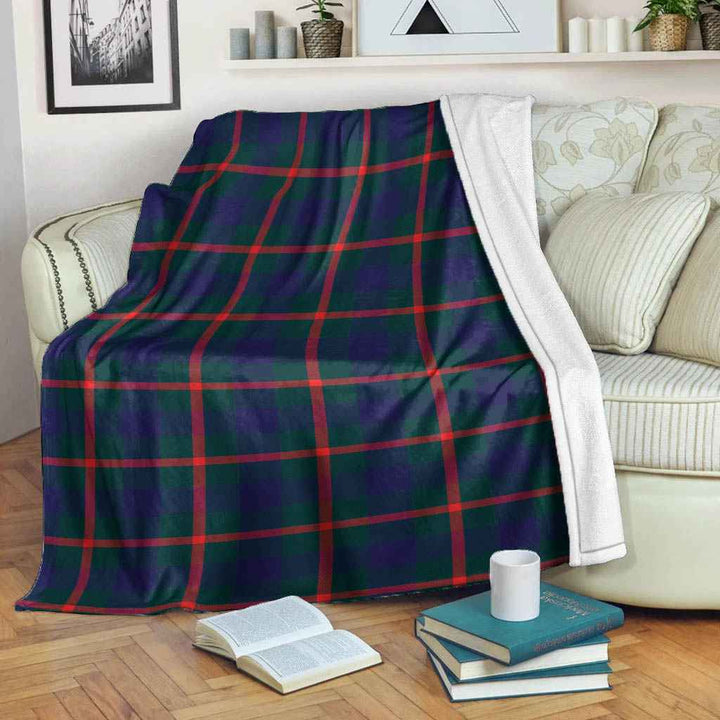 Scottish Agnew Modern Clan Tartan Blanket Tartan Plaid 2