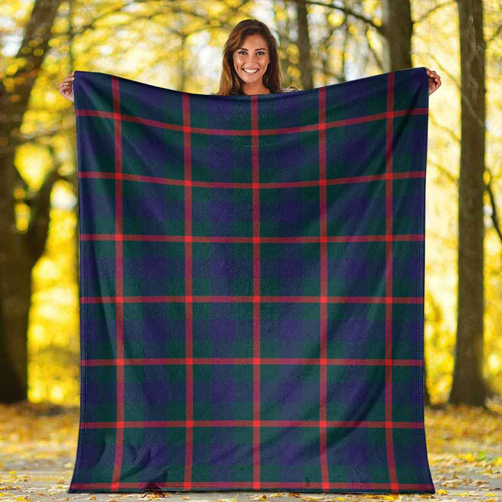 Scottish Agnew Modern Clan Tartan Blanket Tartan Plaid 6