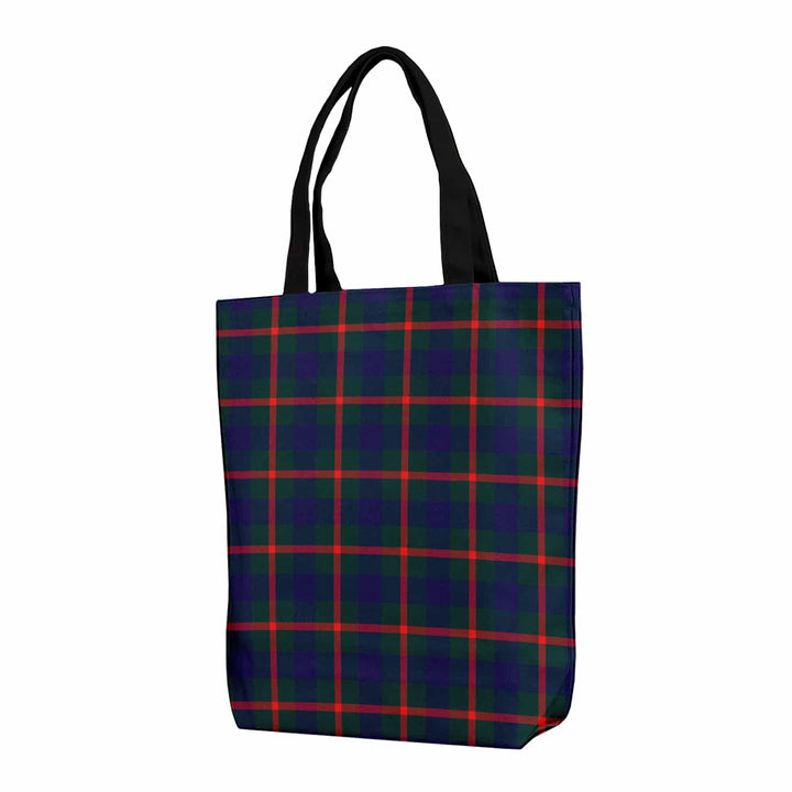 Scottish Agnew Modern Clan Tartan Canvas Bag With Shoulder Strap Tartan Plaid 1