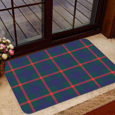 Scottish Agnew Modern Clan Tartan Door Mat Tartan Plaid 1