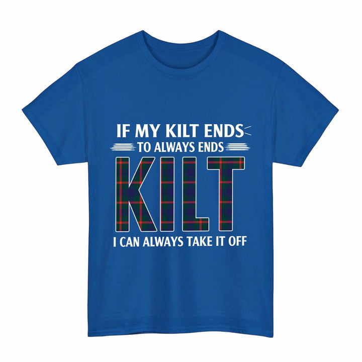 Scottish Agnew Modern Clan Tartan Kilt Pride T-Shirt Tartan Plaid Royal Color