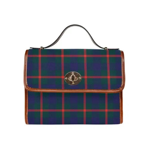 Scottish Agnew Modern Clan Tartan Waterproof Canvas Bag Tartan Plaid 2