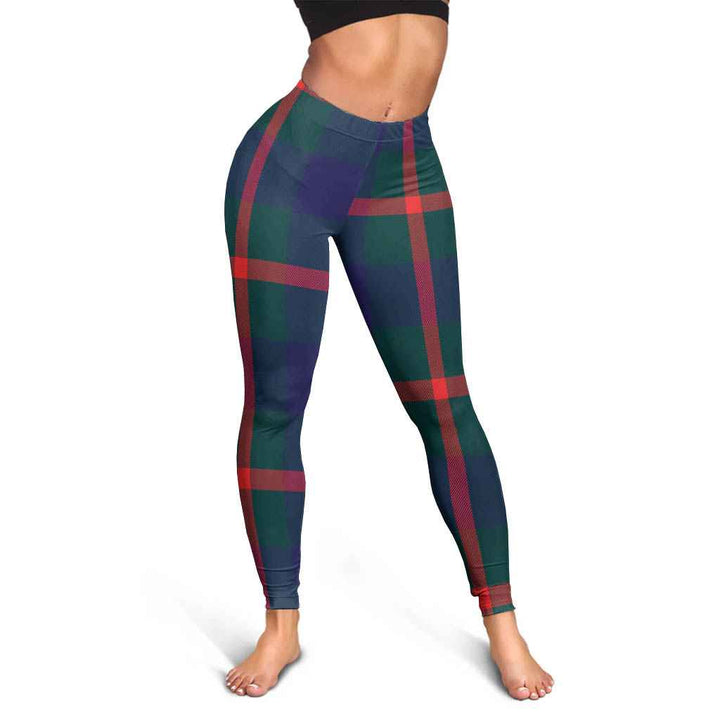 Scottish Agnew Modern Clan Tartan Women Leggings Tartan Plaid 3