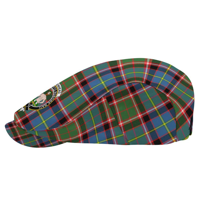 Scottish Aikenhead Clan Crest Tartan Flat Cap Tartan Plaid 3
