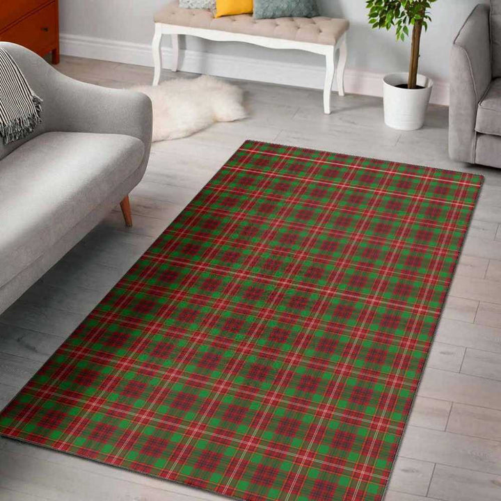 Scottish Ainslie Clan Tartan Area Rug Tartan Plaid 1