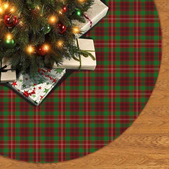 Scottish Ainslie Clan Tartan Christmas Tree Skirt No Tassels 2 Tartan Plaid
