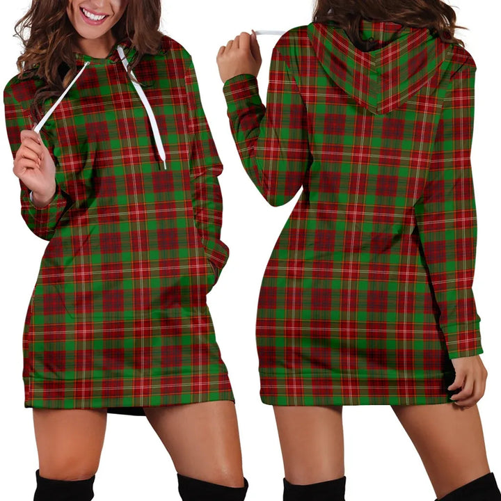 Scottish Ainslie Clan Tartan Hoodie Dress