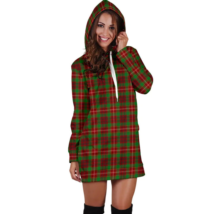Scottish Ainslie Clan Tartan Hoodie Dress
