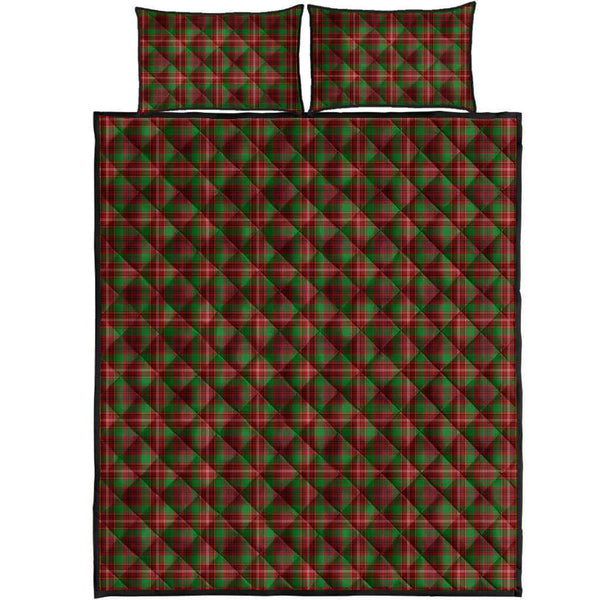 Scottish Ainslie Clan Tartan Quilt Bed Set Tartan Plaid 1