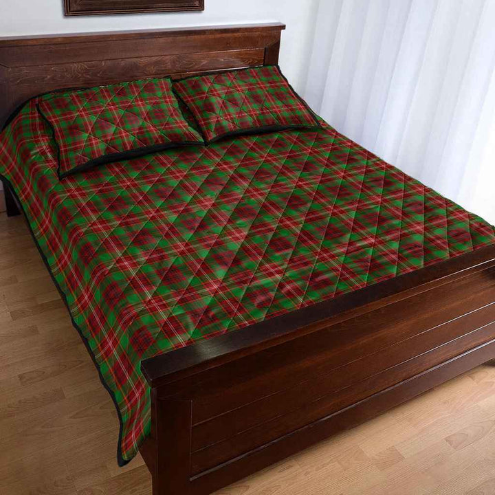 Scottish Ainslie Clan Tartan Quilt Bed Set Tartan Plaid 4
