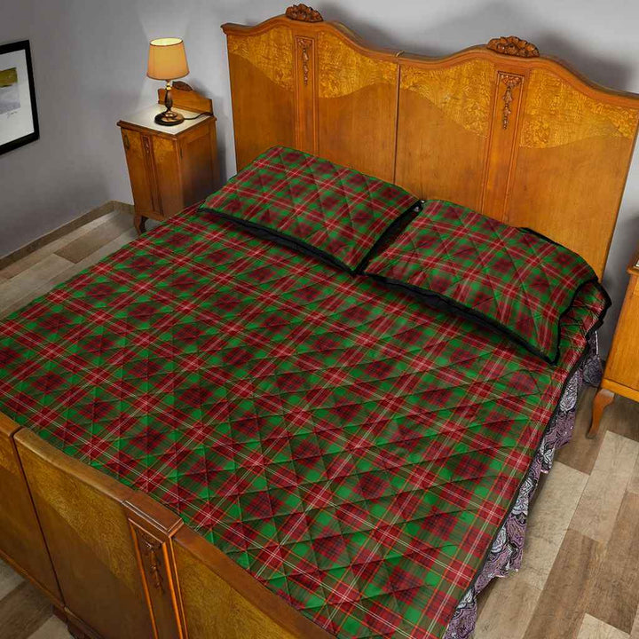 Scottish Ainslie Clan Tartan Quilt Bed Set Tartan Plaid 5