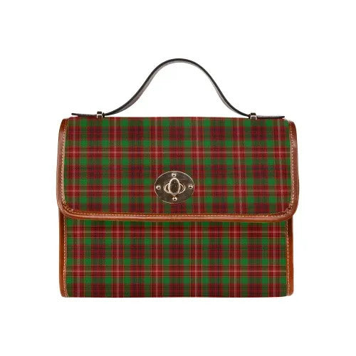 Scottish Ainslie Clan Tartan Waterproof Canvas Bag Tartan Plaid 2