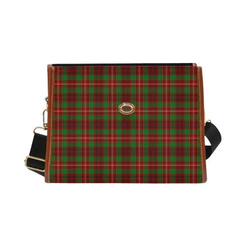 Scottish Ainslie Clan Tartan Waterproof Canvas Bag Tartan Plaid 2