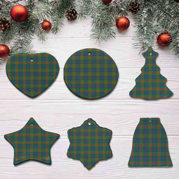 Scottish Aiton Clan Tartan Ceramic Ornament All Tartan Plaid